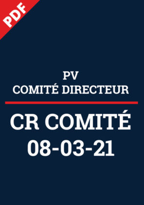 PV Comité Directeur