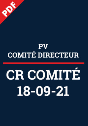 PV Comité Directeur 18.09